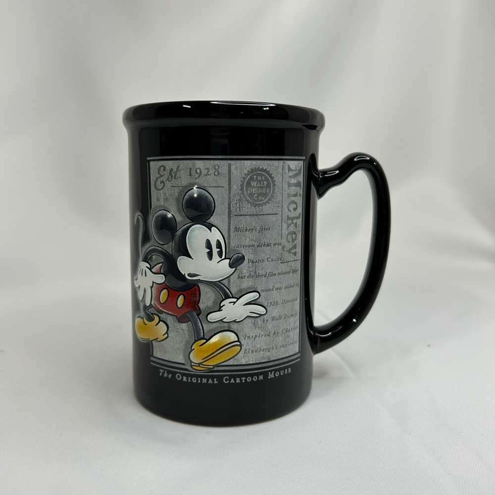Disney Mickey House Original Cartoon 3D Mouse 16oz Black Coffee Mug